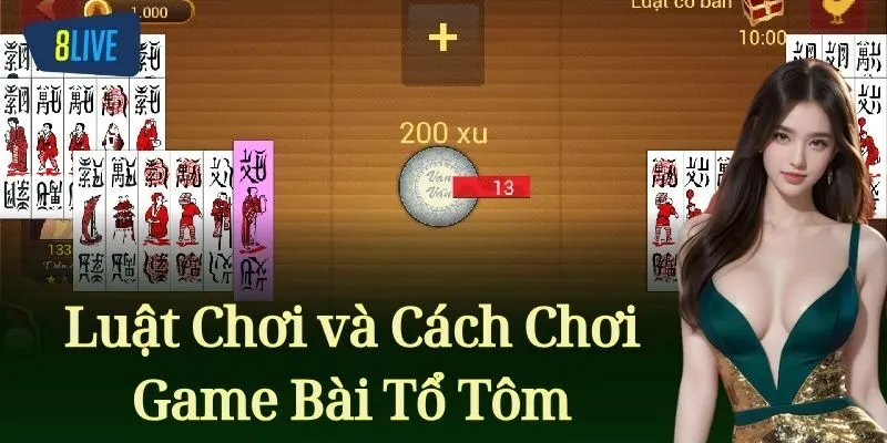 Tổ Tôm 8Live – Top Game Bài Casino Cá Cược