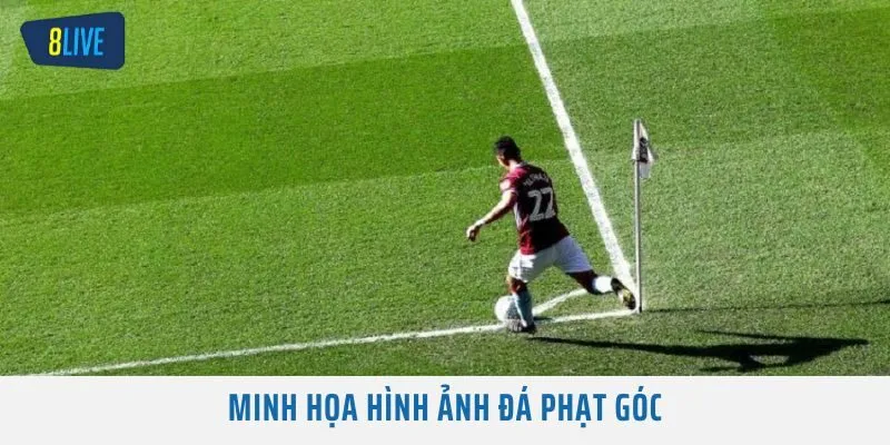 Minh họa hình ảnh đá phạt góc