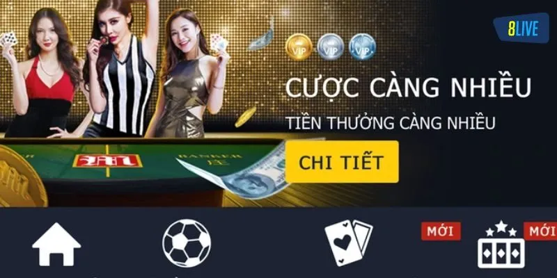 Tại sao nên chọn 8LIVE?